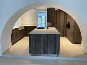 Cuisine en plaquage bois